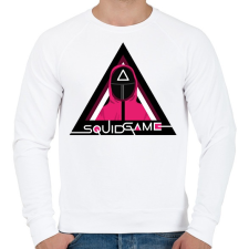 PRINTFASHION Squid Game - Férfi pulóver - Fehér férfi pulóver, kardigán