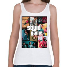 PRINTFASHION Squid Game GTA - Női atléta - Fehér