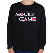 PRINTFASHION Squid Game - Gyerek pulóver - Fekete gyerek pulóver, kardigán