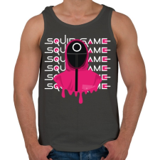 PRINTFASHION SQUID GAME - kör - Férfi atléta - Sötétszürke atléta, trikó