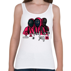 PRINTFASHION Squid Game - Női atléta - Fehér