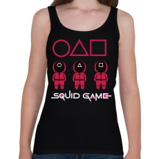 PRINTFASHION Squid game - nyerd meg az életed 04 - Női atléta - Fekete