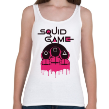 PRINTFASHION Squid game - Nyerd meg az életed  N10 - Női atléta - Fehér női trikó