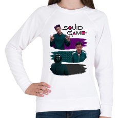 PRINTFASHION Squid Game Season 2 - Női pulóver - Fehér