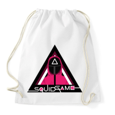 PRINTFASHION Squid Game - Sportzsák, Tornazsák - Fehér tornazsák