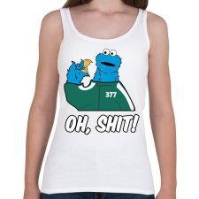 PRINTFASHION Squid Game - Sütiszörny - Női atléta - Fehér női trikó