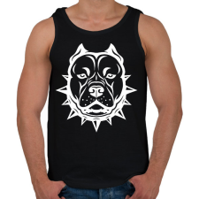 PRINTFASHION stafford/f - Férfi atléta - Fekete atléta, trikó