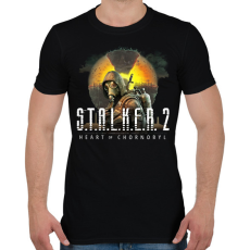 PRINTFASHION Stalker 2 - Férfi póló - Fekete