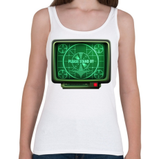 PRINTFASHION Stand by - Női atléta - Fehér