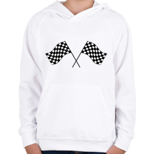 PRINTFASHION Start - Gyerek kapucnis pulóver - Fehér gyerek pulóver, kardigán