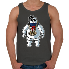 PRINTFASHION Stay dope - Férfi atléta - Sötétszürke atléta, trikó