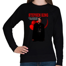 PRINTFASHION STEPHEN KING-COLOR - Női pulóver - Fekete női pulóver, kardigán