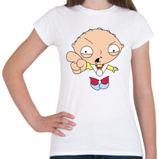 PRINTFASHION Stewie - Női póló - Fehér