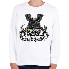 PRINTFASHION Stranger Things - Demogorgon Boldog Karácsonyt - Gyerek pulóver - Fehér gyerek pulóver, kardigán