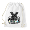PRINTFASHION Stranger Things - Demogorgon Boldog Karácsonyt - Sportzsák, Tornazsák - Fehér