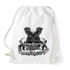 PRINTFASHION Stranger Things - Demogorgon Boldog Karácsonyt - Sportzsák, Tornazsák - Fehér tornazsák