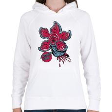 PRINTFASHION Stranger Things - Női kapucnis pulóver - Fehér