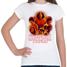PRINTFASHION Stranger Things - Női póló - Fehér női póló