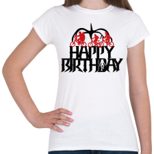 PRINTFASHION Stranger Things szülinap - Női póló - Fehér női póló