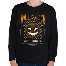 PRINTFASHION Streetwear halloween - Gyerek pulóver - Fekete