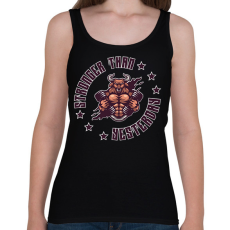 PRINTFASHION Stronger - Női atléta - Fekete