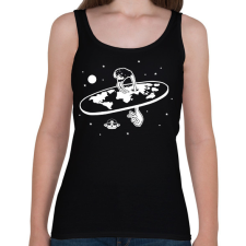 PRINTFASHION Struccos lapos föld - Női atléta - Fekete női trikó