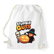 PRINTFASHION Stumble guys halloween - Sportzsák, Tornazsák - Fehér tornazsák
