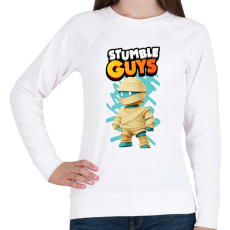 PRINTFASHION Stumble guys Hatshepsut - Női pulóver - Fehér