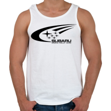 PRINTFASHION Subaru Rally Team - Férfi atléta - Fehér