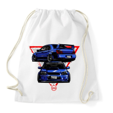 PRINTFASHION Subaru WRX STI - Sportzsák, Tornazsák - Fehér tornazsák