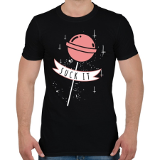 PRINTFASHION Suck It - Férfi póló - Fekete férfi póló