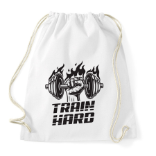 PRINTFASHION Súlyzós edzés  - Sportzsák, Tornazsák - Fehér tornazsák