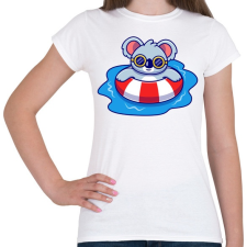 PRINTFASHION Summer chill - Női póló - Fehér női póló