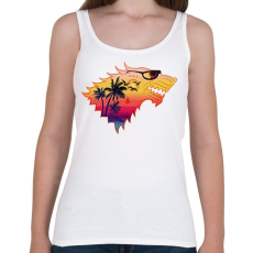 PRINTFASHION Summer is Coming - Női atléta - Fehér