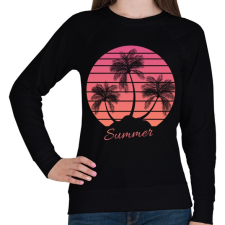 PRINTFASHION summer - Női pulóver - Fekete női pulóver, kardigán