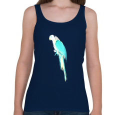 PRINTFASHION Summer parrot - Női atléta - Sötétkék