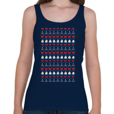 PRINTFASHION SUMMER PATTERN - Női atléta - Sötétkék