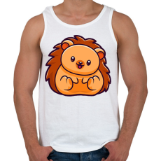 PRINTFASHION Süni - Férfi atléta - Fehér