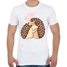 PRINTFASHION süni - Férfi póló - Fehér férfi póló