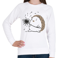 PRINTFASHION Süni pitypanggal - Női pulóver - Fehér