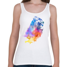 PRINTFASHION Sunny Leo - Női atléta - Fehér női trikó