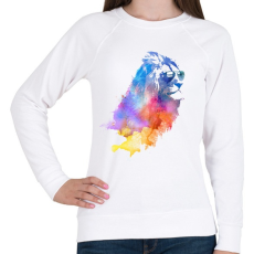 PRINTFASHION Sunny Leo - Női pulóver - Fehér