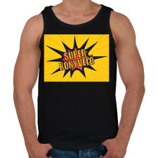 PRINTFASHION Super könyvelő - Férfi atléta - Fekete atléta, trikó