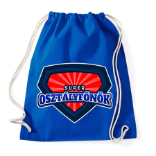 PRINTFASHION SUPER OSZTÁLYFŐNÖK - Sportzsák, Tornazsák - Bright royal tornazsák