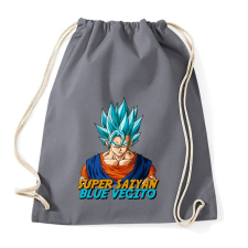 PRINTFASHION Super Saiyan Blue Vegito - Sportzsák, Tornazsák - Grafitszürke tornazsák