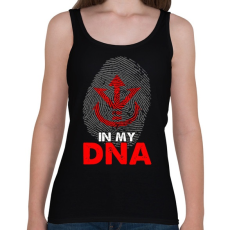 PRINTFASHION Super Saiyan ROYAL jel - Női atléta - Fekete