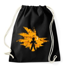 PRINTFASHION Super Saiyan - Sportzsák, Tornazsák - Fekete tornazsák