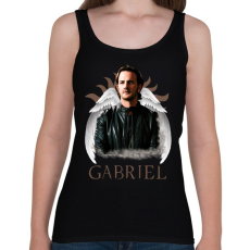 PRINTFASHION SUPERNATURAL-GABRIEL  - Női atléta - Fekete