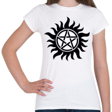 PRINTFASHION Supernatural - Női póló - Fehér