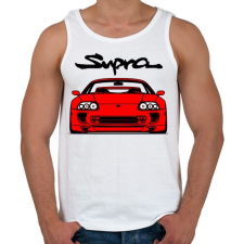 PRINTFASHION SUPRA MK4 - Férfi atléta - Fehér atléta, trikó